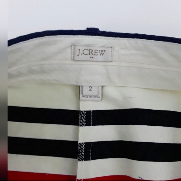 J. Crew Cream Pencil Mini Skirt Casual - Picture 5 of 7